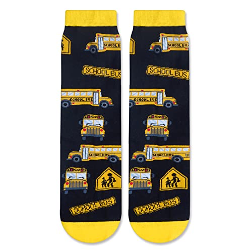 Best Bus Driver Gifts, Unisex Socks for Bus Drivers, School Bus Driver Appreciation Gifts for Men and Women