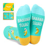 Funny Banana Gifts For Banana Lovers, Banana Socks Fruit Socks for Kids, Unisex Banana Socks For Boys Girls