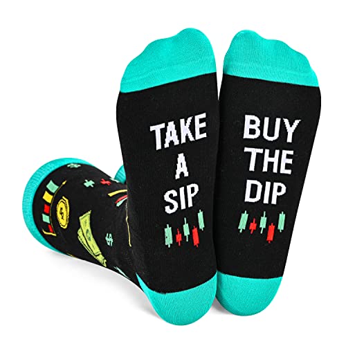 Funny Novelty Stock Market Gifts Money Gifts Accountant Gifts Stock Market Socks For Men Money Socks Stock Market Socks