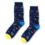 Men Math Socks Series