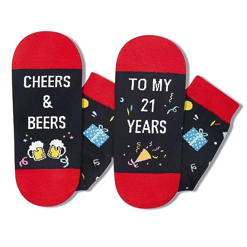 Women 21th Birthday Socks Series