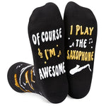 Funny Gifts For Saxophone Players, Saxophone Socks Men, Saxophone Gifts Teen Men Women, Music Gifts For Musicians, Cool Gifts For Music Lovers