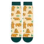 Gender-Neutral Bear Gifts, Unisex Bear Socks for Women and Men, Bear Gifts Animal Socks