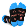 Unisex Novelty Basketball Socks for Kids, Children Ball Sports Socks, Funny Basketball Gifts for Basketball Lovers, Kids' Fun Socks, Perfect Gifts for Boys Girls, Sports Lover Gift, Gifts for 7-10 Years Old