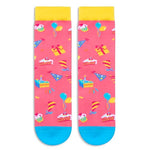 7th Birthday Gifts for 7 Year Old Girls Boys, Crazy Silly Funny Socks for Kids, Kids Novelty Socks