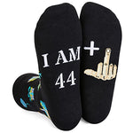 45th Birthday Gift for Him and Her, Unique Presents for 45-Year-Old Men Women, Funny Birthday Idea for Unisex Adult Crazy Silly 45th Birthday Socks