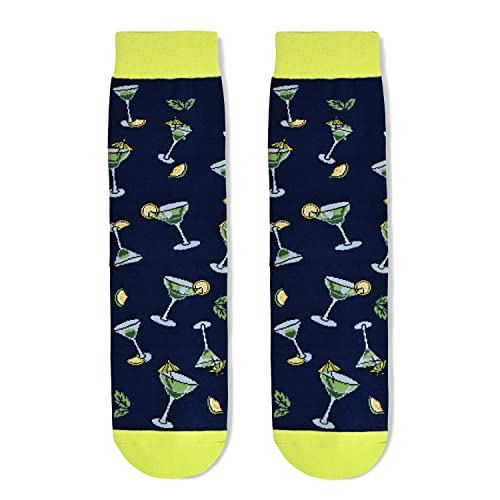 Unique Margarita Socks Ideal Gifts for Drinkers Funny Margarita Gift for Men and Women, Margarita Lover Gift