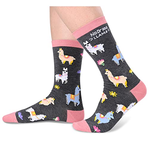 Women Llama Socks Series