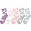 5 Pack Fluffy Lovely Cute Socks Gifts, Fuzzy Anti-Slip Socks for Women Girls, Non Slip Slipper Socks with Grippers