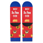 Unisex Bus Driver Socks, Bus Driver Gifts for Bus Drivers,  Bus Driver Appreciation Gifts, Best School Bus Driver Gifts, Gift for Dad, Women Men School Bus Driver Socks