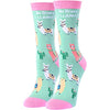 Women Llama Socks Series