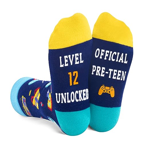 Crazy Silly Funny Socks for Kids, Top Best Cool Presents Gifts for 12 Year Old Boys Girls, 12 Year Old 12 Yr Old Girl Boy Gift Ideas