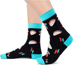 Funny Taco Socks for Unisex Adult Who Love Taco, Novelty Taco Gifts,Men Women Gag Gifts, Gifts for Taco Lovers, Taco Tuesday, If You Can Read This, Bring Me Tacos Socks