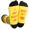 One-Size-Fits-All Bee Gifts, Unisex Bee Socks for Women and Men,  Bee Gifts Gender-Neutral Animal Socks