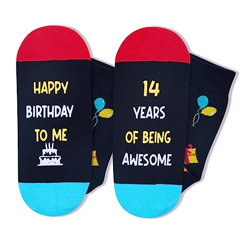 Gifts for Teenage Boys Teenage Girls Funny Gifts for Teens, Birthday Gifts for 14 Year Old Girls Boys 14th Birthday, Funny Crazy Socks for Teens