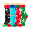 Santa Socks, Novelty Christmas Gifts for 4-7 Years OldKids, Funny Children Christmas Socks, Best Secret Santa Gifts, Xmas Gifts, Christmas Presents, Holiday Socks for Boys Girls, Stocking Stuffers