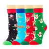 Best Secret Santa Gifts, Christmas Presents, Novelty Christmas Gifts for Kids, Holiday Socks for Boys Girls, Xmas Gifts, Santa Socks, Funny Children Christmas Socks, Stocking Stuffers, Gifts for 7-10 Years Old