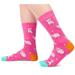 Unique Pig Gifts for Women Silly & Fun Pig Socks Novelty Pig Gifts for Moms Pig Lovers Piggy Socks