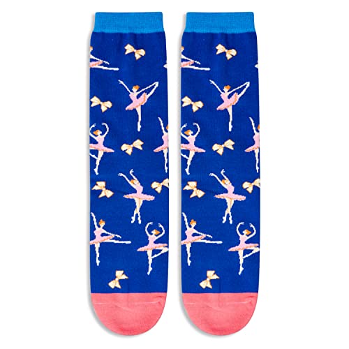 Novelty Dance Socks for Women who Love to Dance, Funny Dance Gifts for Dancers, Dance Lovers Gifts, Dance Teacher Appreciation Gifts