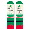 Festive Xmas Elf Socks, Santa Gifts for Boys Girls, Funny Christmas Gifts for Kids, Christmas Vacation Present, Stocking Stuffer, Gifts for 7-10 Years Old