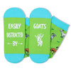 Gender-Neutral Goat Gifts Unique Goat Socks for Men and Women,Funny Gift for Goat Lovers