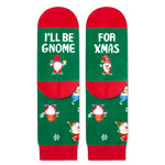 Gnome Socks, Funny Christmas Gifts for Boys Girls, Christmas Vacation Gifts, Xmas Gifts, Holiday Gifts, Gnome Gifts, Santa Gift Stocking Stuffer, Gifts for 7-10 Years Old