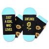 Women Sunflower Socks Series