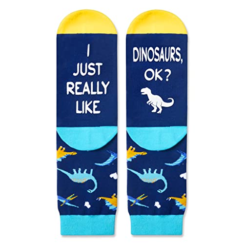 Versatile Dinosaur Gifts, Unisex Dinosaur Socks for Women and Men, All –  Happypop