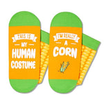 Its Corn Socks Corn Gifts, Corn Costume Corny Gifts, Corn Socks Funny Rock em socks, Joke Socks Gag Gifts for Adults Funny
