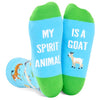 Gifts for Goat Enthusiasts Novelty Goat Gifts for Him and Her Funny Goat Socks for Men and Women