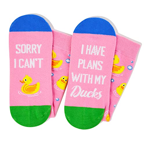 Versatile Rubber Duck Gifts, Unisex Duck Socks for Women and Men, All-occasion Duck Gifts Animal Socks