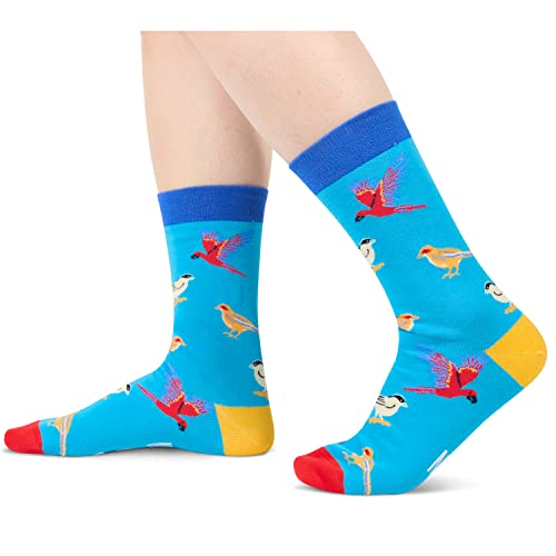 Versatile Bird Gifts, Unisex Bird Socks for Women and Men, All-occasion Bird Gifts Animal Socks