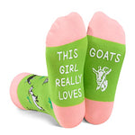 Novelty Kids Goat Sock for Girls 8 to 12 Years