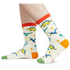 Dinosaur Gifts for Women, Dino Socks Dinosaur Socks, Womens Dino Gifts, Funny Socks, Gifts for Dinosaur Lovers