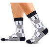 Novelty Chess Socks for Men Women who Love to Chess, Funny Gifts for Chess Lovers, Chess Players Gifts