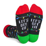 Funny Christmas Gifts for Kids, Christmas Socks, Christmas Light Socks for Boys Girls, Xmas Gifts, Holiday Gifts, Christmas Light Gifts, Santa Gift Stocking Stuffer, Gifts for 7-10 Years Old