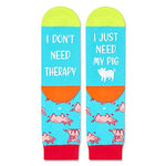 Versatile Pig Gifts, Unisex Pig Socks for Women Men, All-occasion Pig Gifts Fun Animal Socks for Farmers