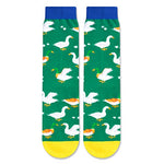 Gender-Neutral Duck Gifts, Unisex Duck Socks for Women and Men, Fun Duck Gifts Farm Animal Socks