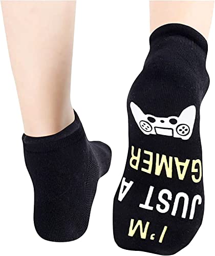 Gaming Gifts for Men Women, Video Game Socks for Men Who Love Game, Funny Women Gaming Gifts, Gamer Gifts, Novelty Gamer Socks for Game Lovers