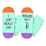 One-Size-Fits-All Penguin Gifts, Unisex Penguin Socks for Women and Men,  Penguin Gifts Gender-Neutral Animal Socks
