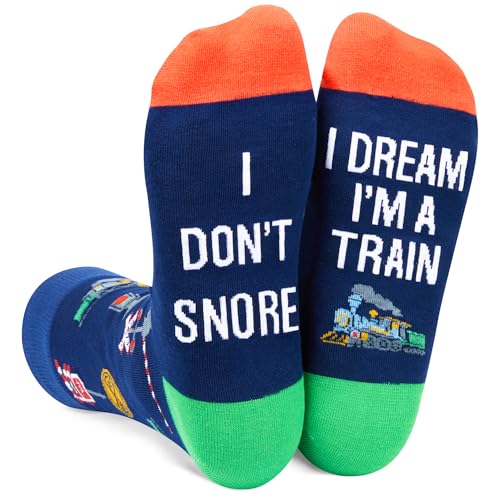 Men's Novelty Funny Train Socks Gifts for Train Lovers, Train Socks for Men, Train Gift, Gifts for Men, Gift for Dad, Men's Gift, Novelty Socks, Train Gifts for him