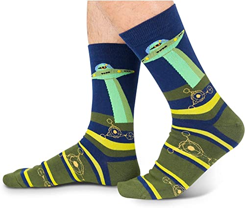 Alien Men Novelty Socks
