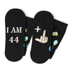 45th Birthday Gift for Him and Her, Unique Presents for 45-Year-Old Men Women, Funny Birthday Idea for Unisex Adult Crazy Silly 45th Birthday Socks