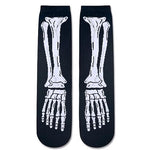 X-Ray Socks Doctor Gifts, Silly Halloween Gifts for Men, Funny Crazy Halloween Socks, Skeleton Socks, Bone Socks, Spooky Gifts