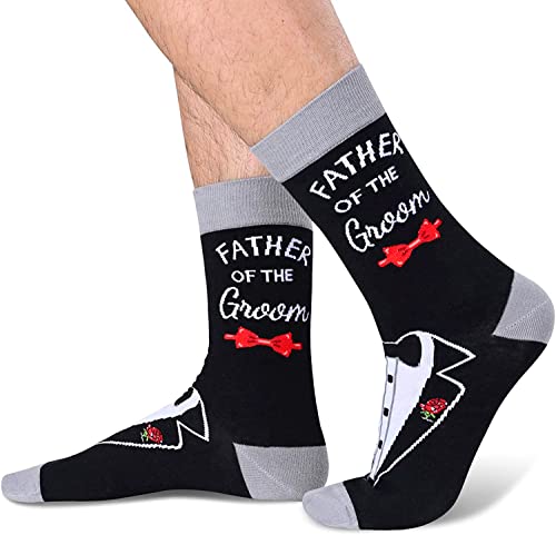 Best Father of the Groom Socks Series
