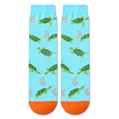 Versatile Turtle Gifts, Unisex Turtle Socks for Women and Men, All-occasion Turtle Gifts Animal Socks