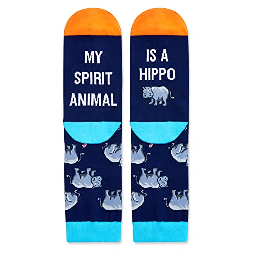 Unisex Hippo Socks Series