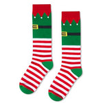 Christmas Socks for Kids, Christmas Elf Socks, Gift for Christmas, Funny Gift, Colorful Socks, Motif Socks, Themed Socks, Xmas Elf Socks, Xmas Gifts Girls Boys, Gifts for 7-10 Years Old