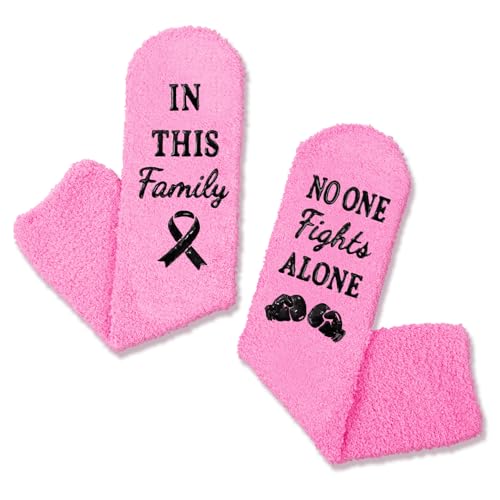Cancer Socks for Women, Breast Cancer Awareness Socks, Inspirational Socks, Inspirational Gifts for Women, Cancer Gifts