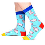 Unisex Funny Pig Socks, Pig Gifts for Women Men, Fun Pig Gifts for Farmers, Cute Piggy Socks